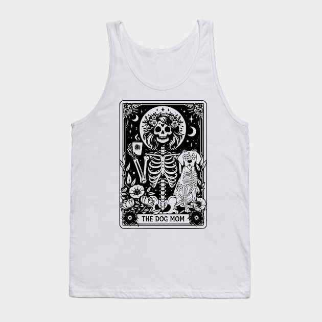 The Dog Mom Tarot Card Witchy Vibes Dog Lover Gift For Women Mother day Tank Top by truong-artist-C